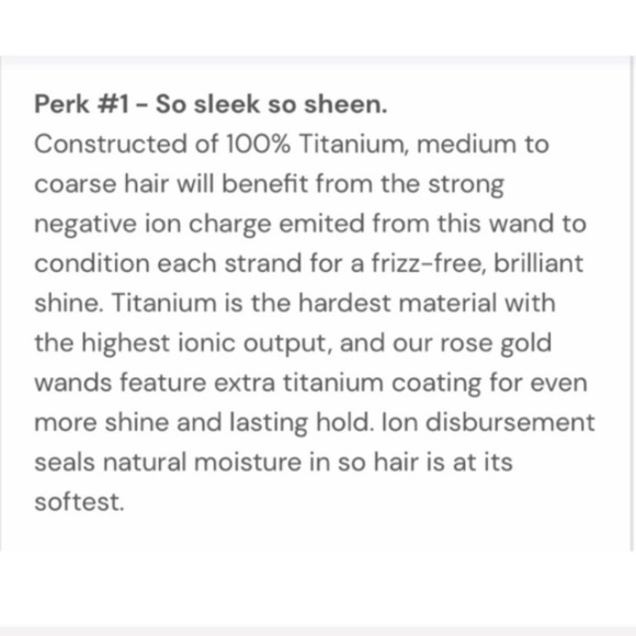 LANGE’ 32MM ONDULE’ CURLING WAND - Picture 8 of 16